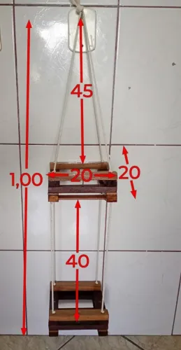 Suporte de Madeira Paraju