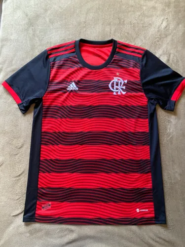 Camisa Adidas Flamengo 2022 Campeão da Libertadores original