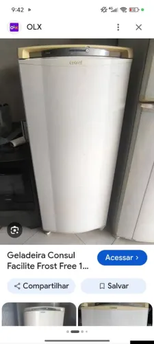 Geladeira funcionando perfeitamente