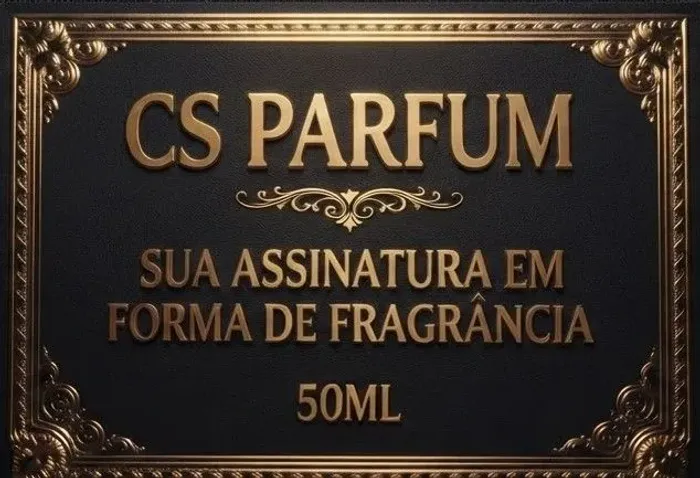 Perfume Masculino CS Parfum 50ml - Essência 212 Vip Black Artesanal