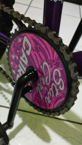Bicicleta lilás aro 20