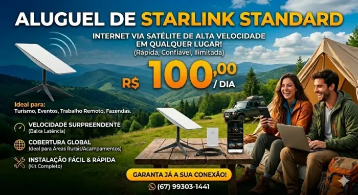 ALUGUEL STARLINK ///