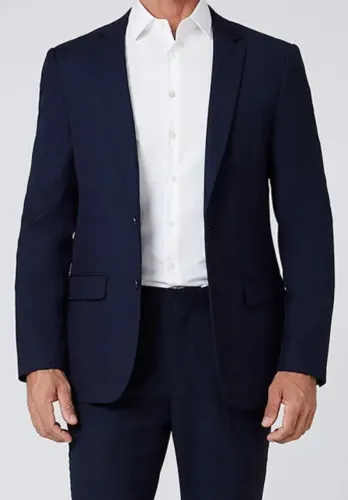 Blazer clássico masculino azul marinho - Dudalina