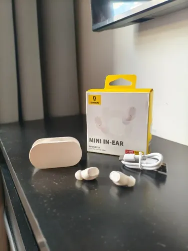Fone Bluetooth Baseus Bowie EZ10 - Mini In-Ear - Completo