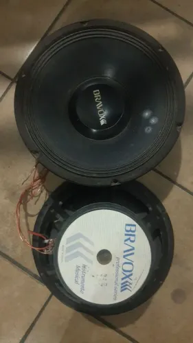 2 Alto-falante Bravox Professional Series - Excelente Estado