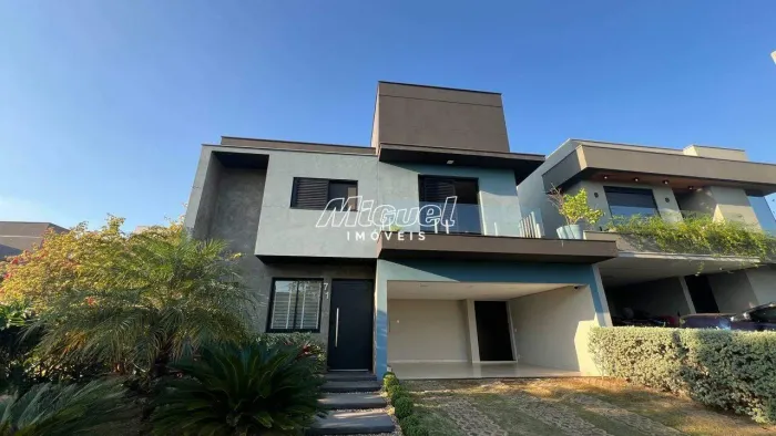 Casa em Condomínio, à venda, Santa Rosa - 4 quartos Residencial Villa D'Aquila - Piracicab