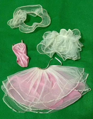 Roupa boneca Barbie Estrela antiga Baile e Balé