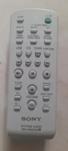 Controle Remoto Aparelho De Som Sony Mhc-gx9900