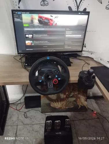 Logitech G29 + Câmbio + Pedais | PS5 PS4 PC