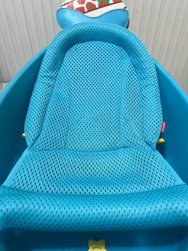 Vendo BANHEIRA INFANTIL BALEIA MOBY 3 ESTÁGIOS AZUL - SKIP*HOP