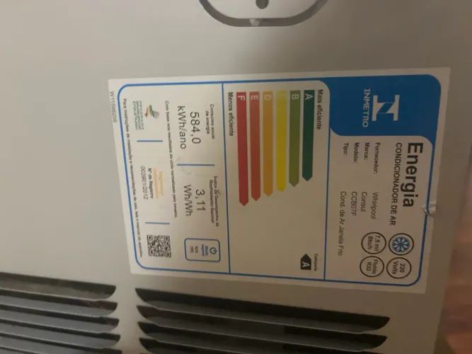 Ar condicionado Cônsul 7500 BTU