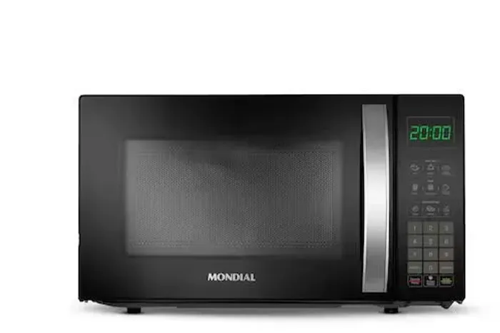 Micro-ondas Mondial 21 Litros 1200W Função Tira Odor e Manter Aquecido Preto - 110V