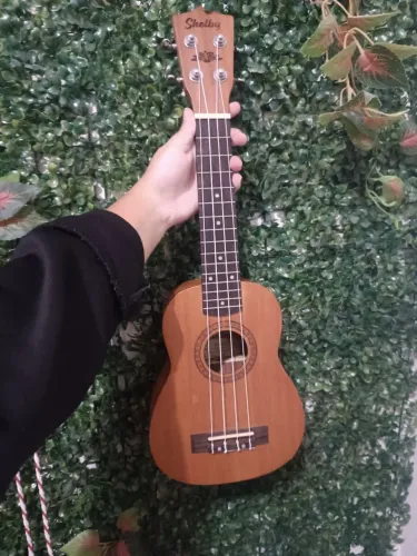 Ukulele Shelby com capa