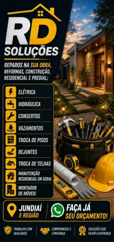 Reforma residencial,conserto,manutenção,elétrica,hidraulica,reparos,montagem de móveis