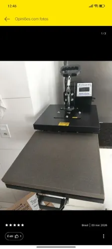 Prensa térmica 38x38 Maq mei 