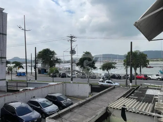 VISTA MAR (3 ANDARES) CUSTOS BAIXOS - 90 m² por R$ 650.000 - Ponta da Praia - Santos/SP