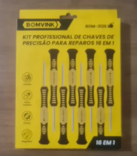 Kit profissional de chaves de precisão - 16 em 1