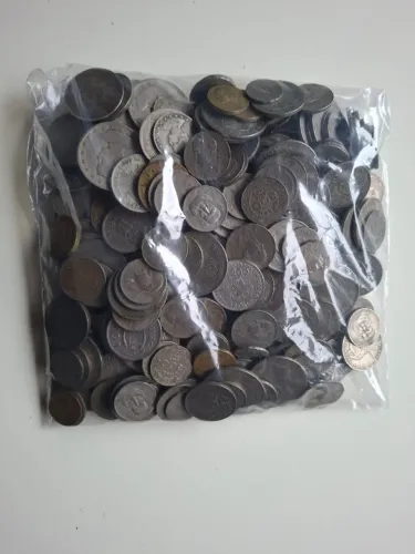 Moedas de réis, anos de 1901 a 1942- 2 Kg