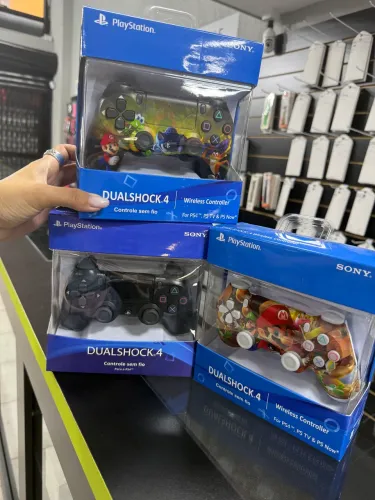 Controle para PS4 NOVO - LACRADO E COM GARANTIA (BLUETOOTH)