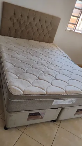 Cama box King completa 500 reais.so