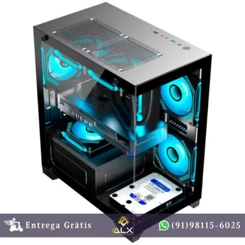 Gabinete Gamer Poseidon Ii Micro Atx - Cg-01f9 Kmex *ENTREGA GRÁTIS*
