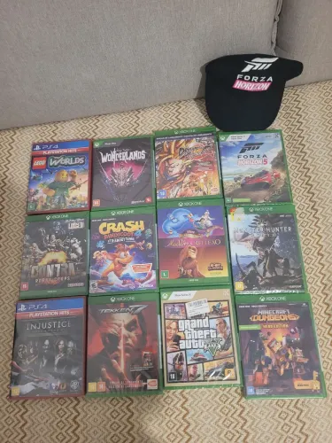 Lote de jogos novos e lacrado