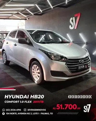 Hyundai HB20 Comfort 1.0 Flex 12V Mec. 2018