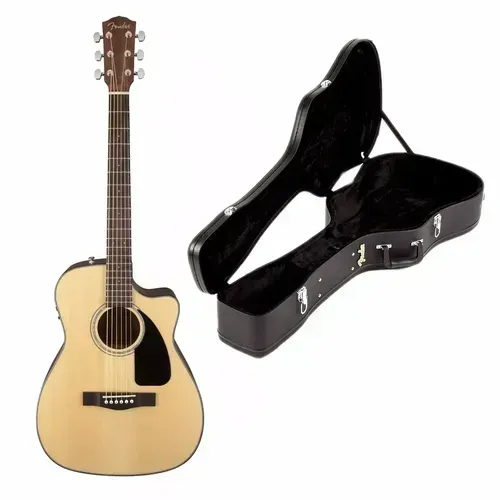 Violão Fender CF-60 CE Natural c/ Hard Case