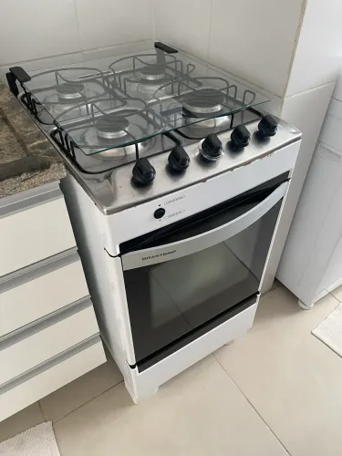 Fogão 4 bocas acendimento elétrico 