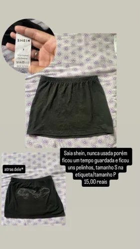 Saia shein preta