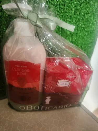 Kit hidratante e sabonete