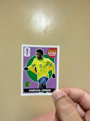 Cartinha Vinícius Júnior - ROXA