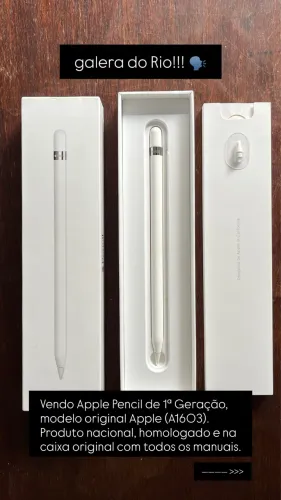 Apple Pencil de 1ª Geração - original