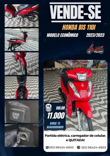 Honda Biz 110i 2023