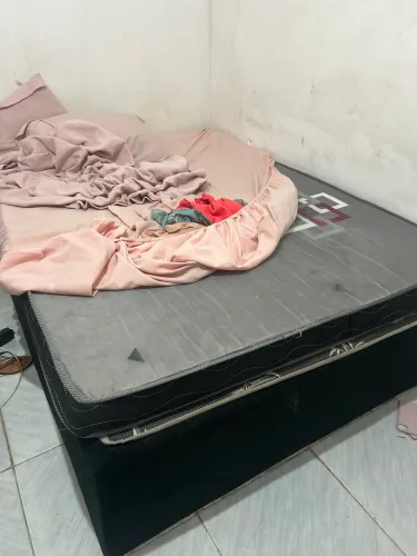 CAMA BOX + COLCHÃO