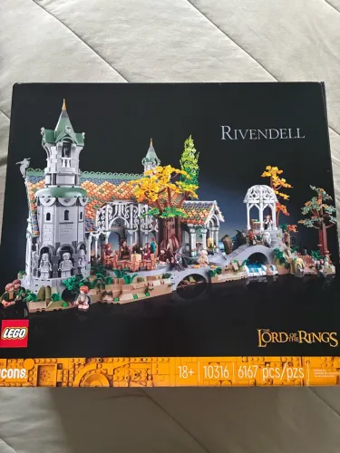 Lego rivendell senhor dos anéis