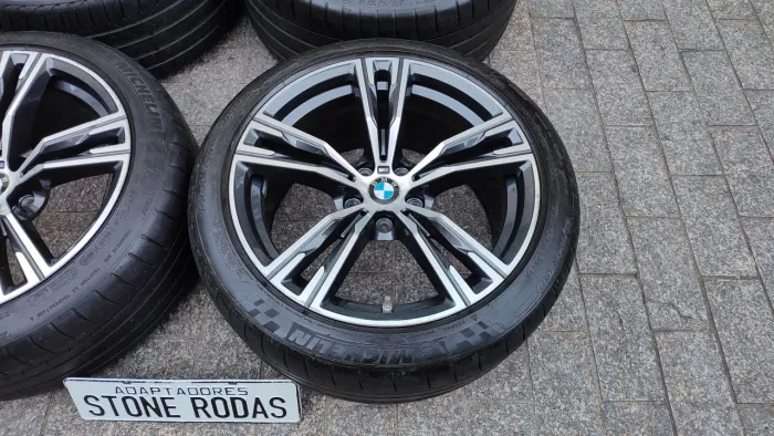 Rodas BMW Z4 aro 18" 5x112 (duas talas)com pneus 