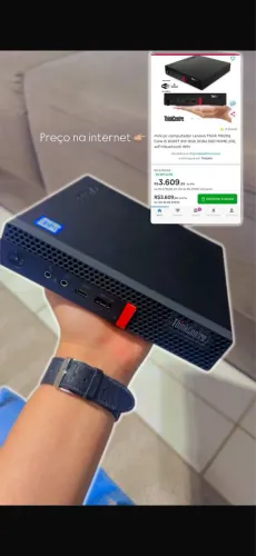 OPORTUNIDADE IMPERDÍVEL - MINI PC LENOVO M920q