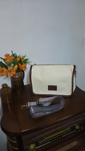 Bolsa Tiracolo Bicolor