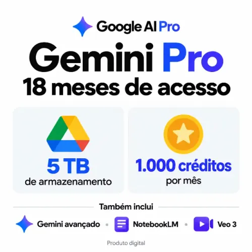 Licença Google Ai Pro 18 Meses