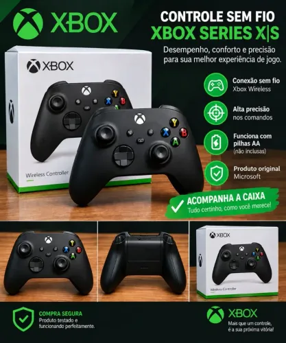 Controle Xbox series X/S