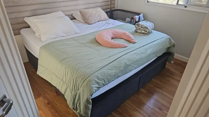 Cama box/baú e colchão Bellona ORTOBOM