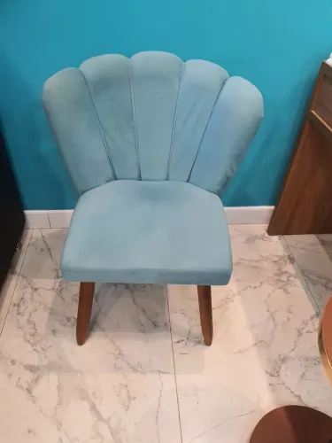 Conjunto 2 poltronas concha pé palito