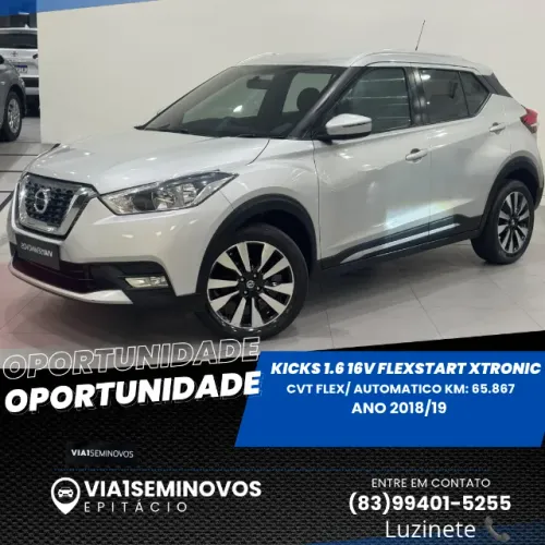 Nissan Kicks SV 1.6 16V Flexstar 5P Aut. 2019