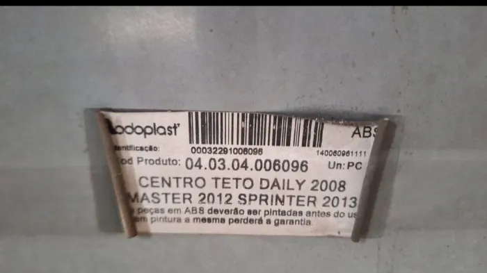Defletor quebra vento chapel master sprinter daily