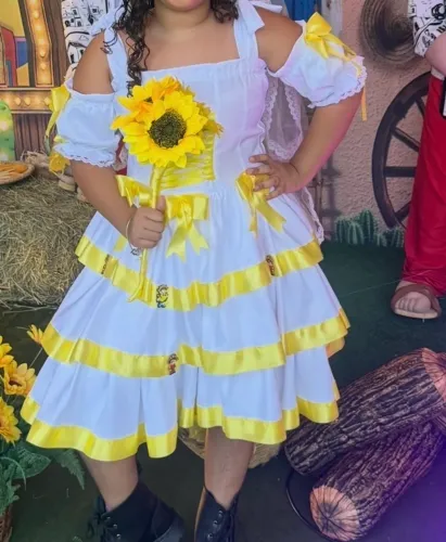 Vestido de São João noiva