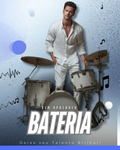 Aulas de Bateria e Pandeiro 