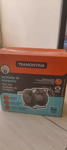 Enrolador de mangueira 50 metrosTramontina