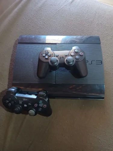 PS3 DESBLOQUEADO 1TB 2 CONTROLES 