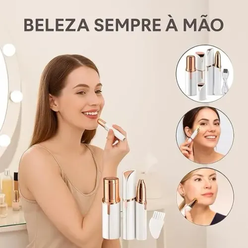 caneta depiladora sobrancelhas elétrico recarregável USB bivolt FRETE GRATIS 'FORNECEDOR'
